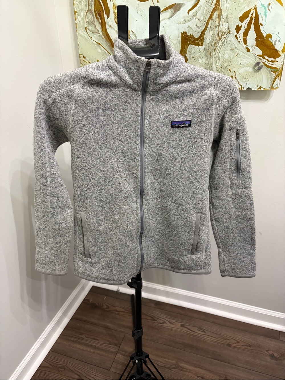 Patagonia Better Sweater Full-Zip Fleece Gray Fleece Jacket Women's S